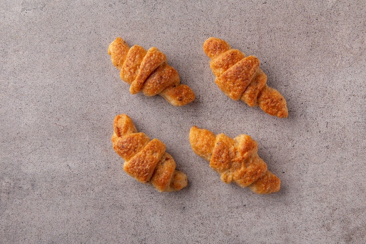Mini Croissant Plain (4pcs)