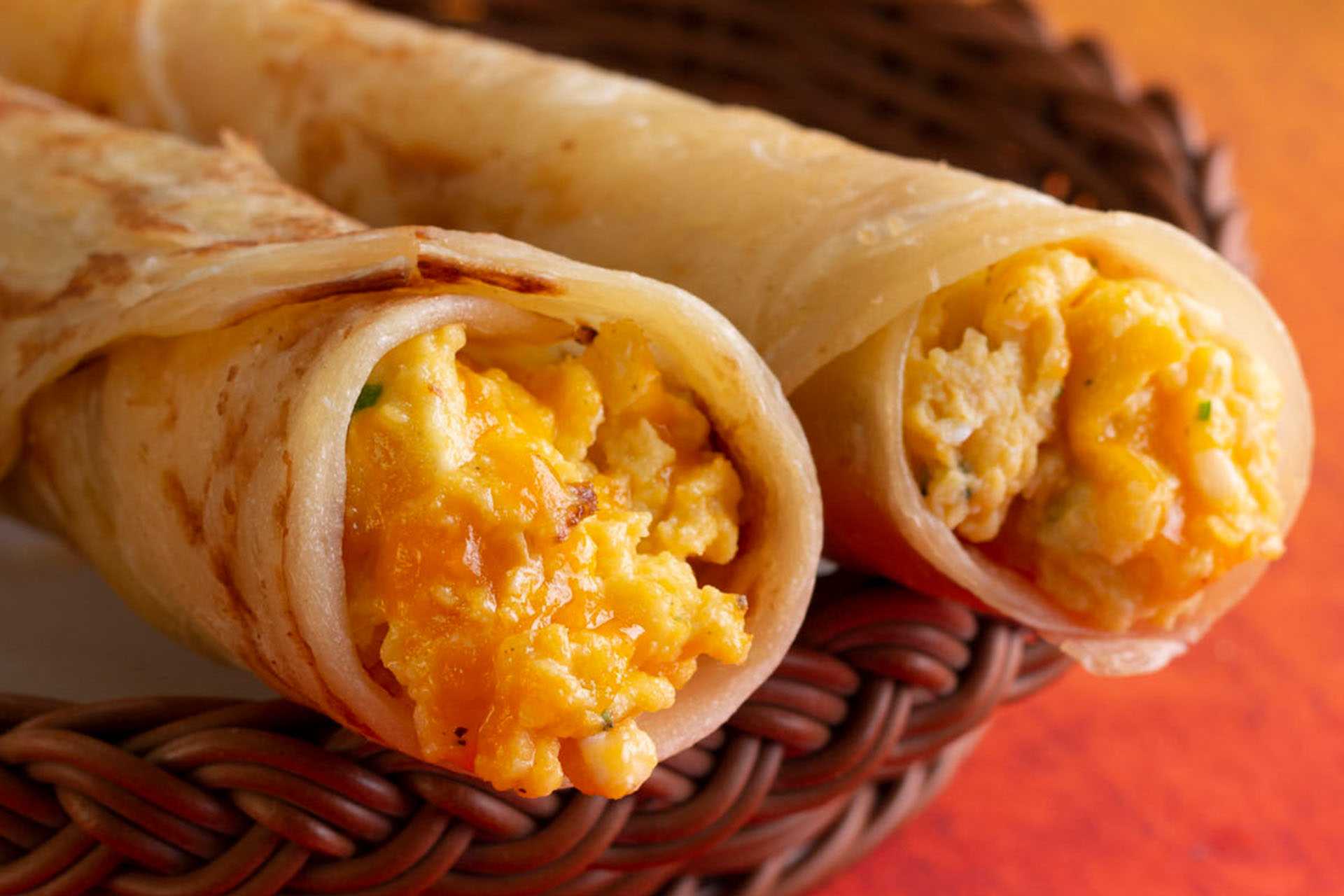Eggs And Cheese Chapati Roti