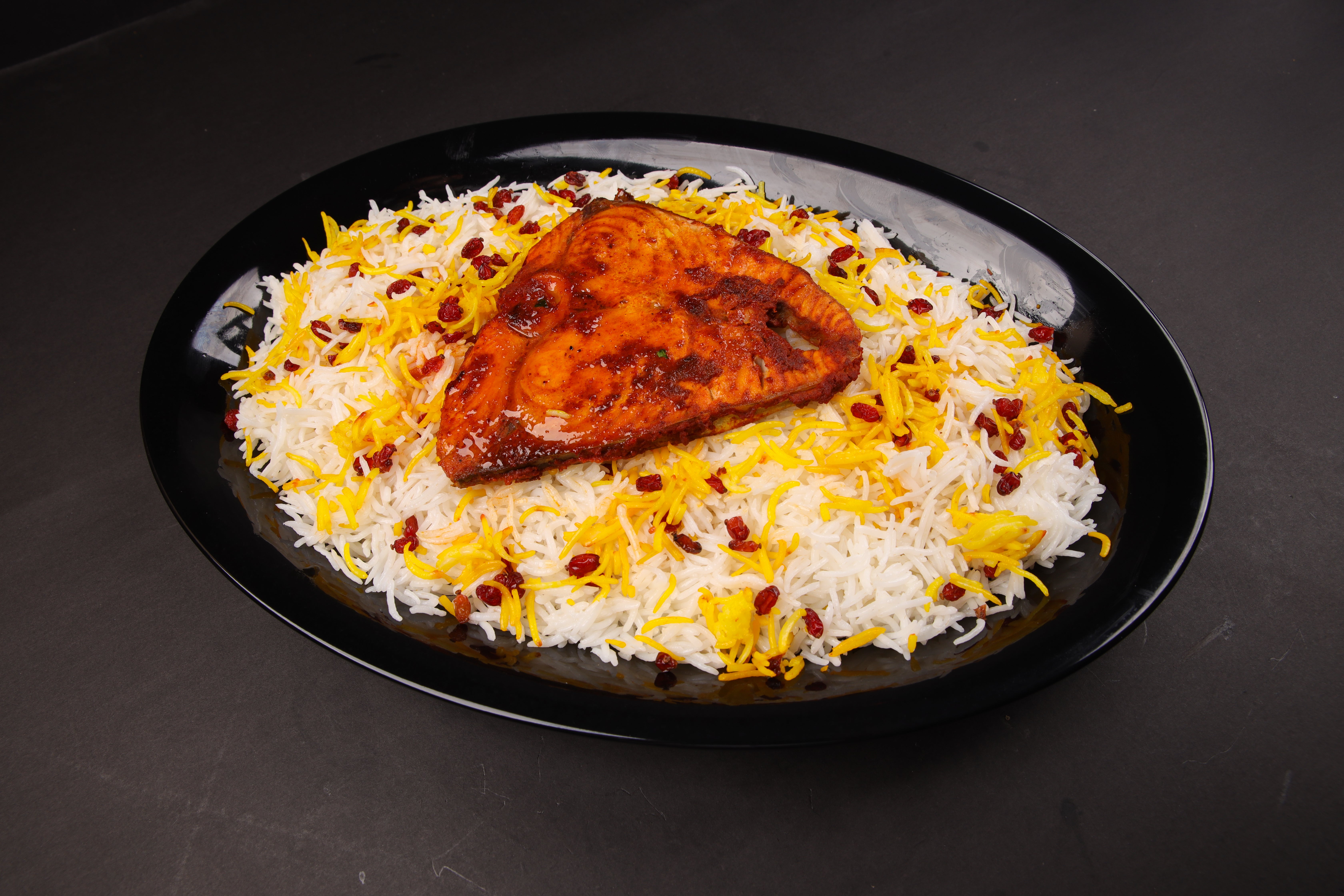 King Fish Tawa with Rice