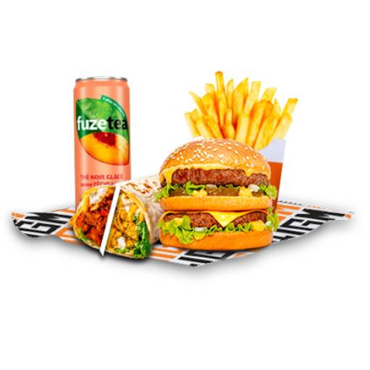 W3 - Wrap au choix + BIG / Chicken M / Géant