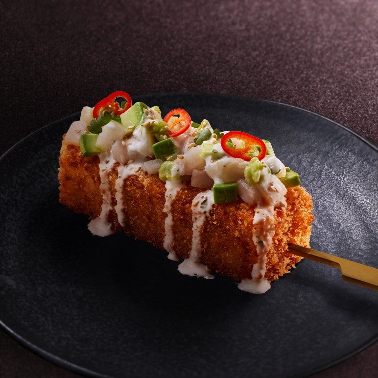Corn dog Yellowtail