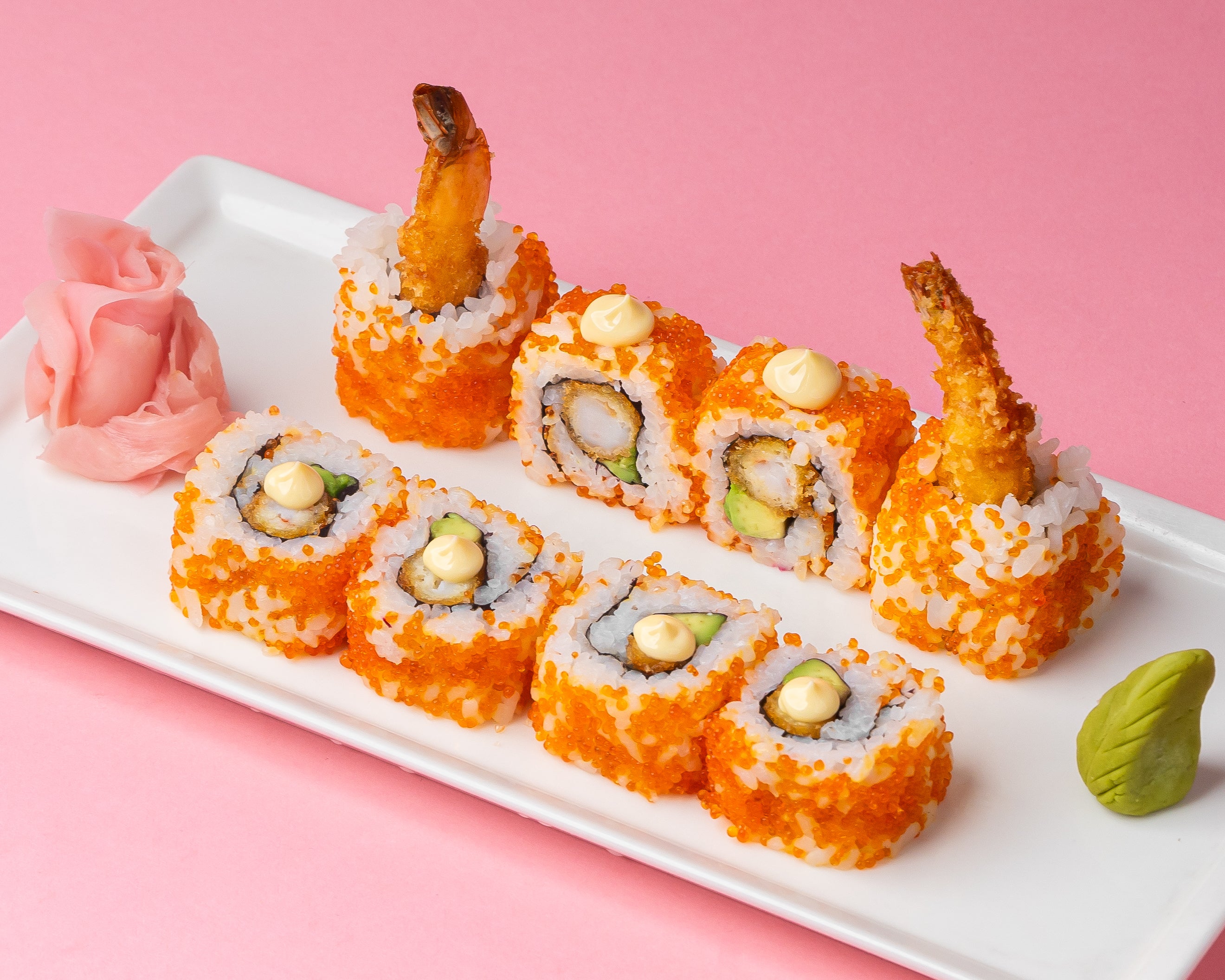 Tobikko Roll(Cooked)