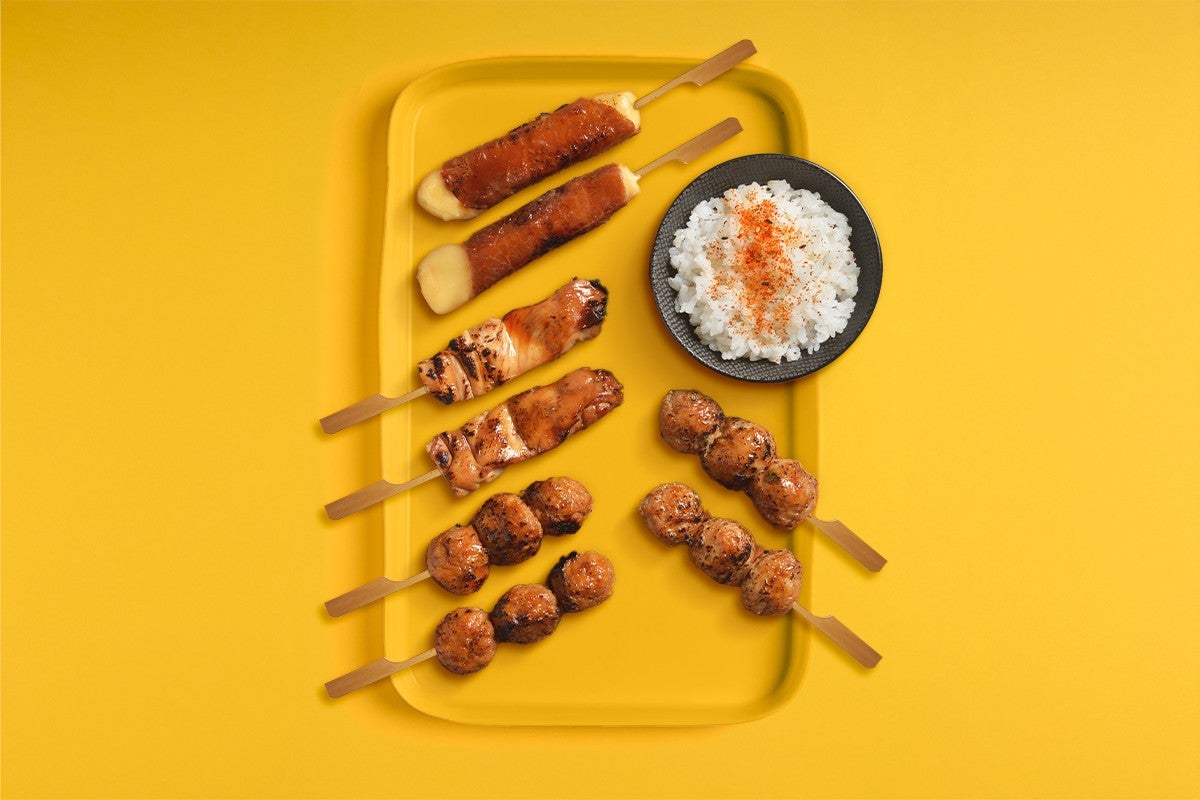 Yaki maxi - 8 brochettes
