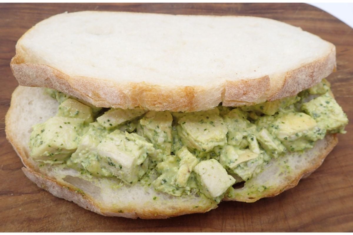 Chicken and Mozzarella Cheese Sandwich