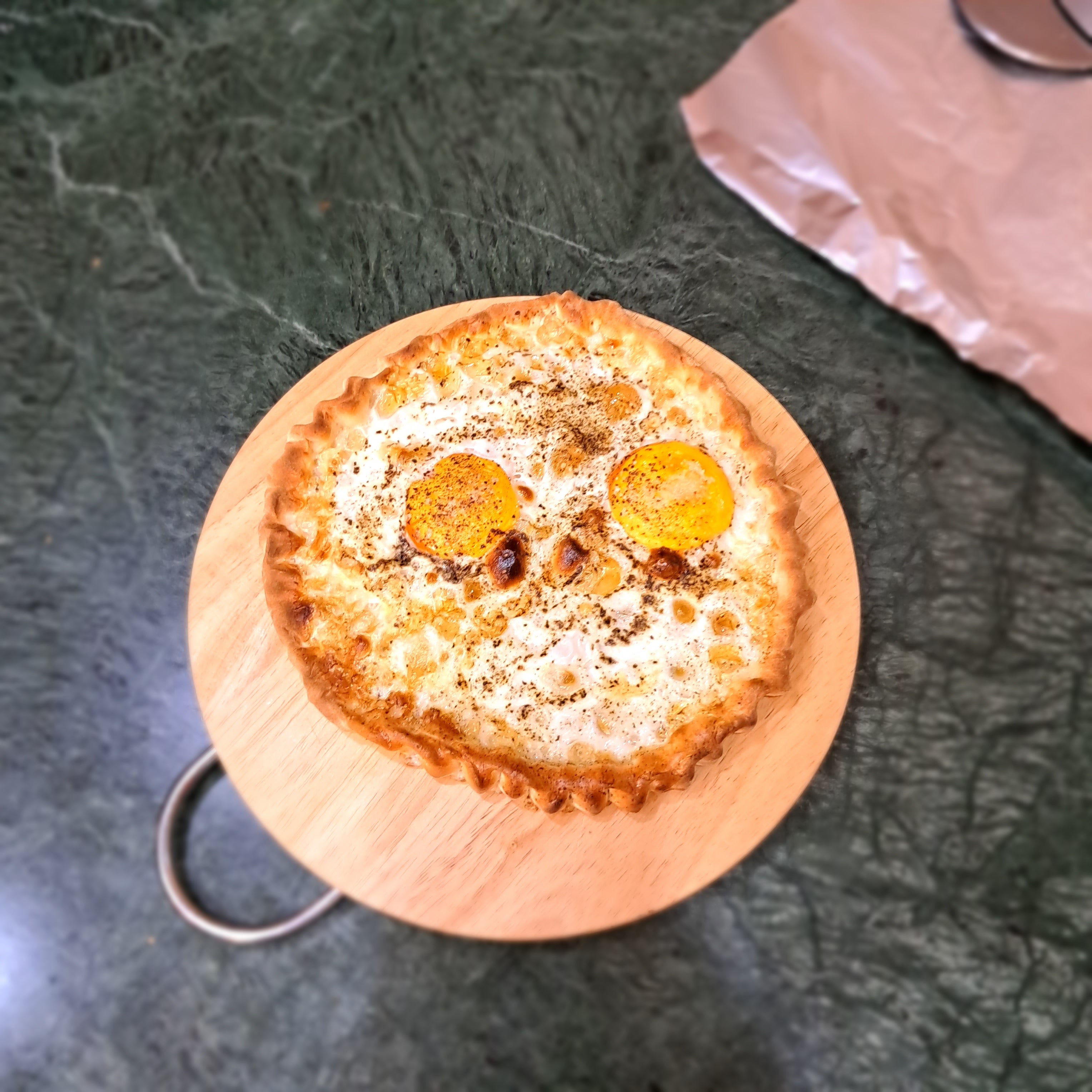 Sunny Side Up Eggs Pie