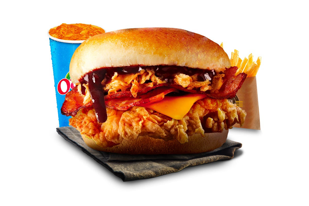 Menu Burger CRISPY BBQ
