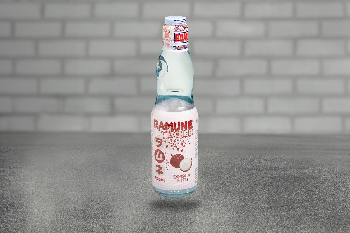 LIMONADE JAPONAISE RAMUNE LITCHI