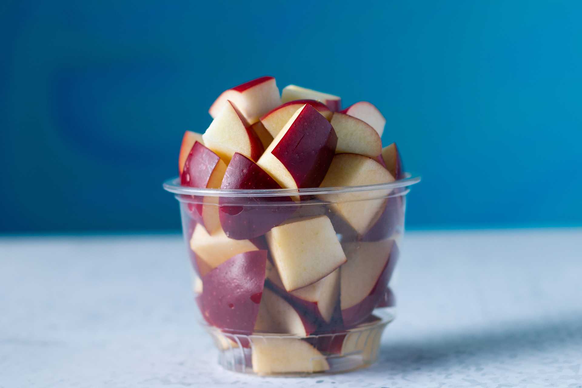 Fresh Red Apple Cuts