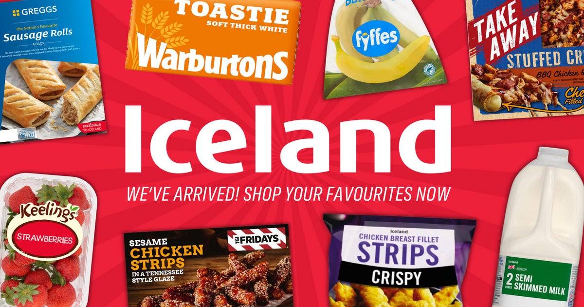 Iceland Leeds Junction 1 Fwh delivery from Cottingley Order with