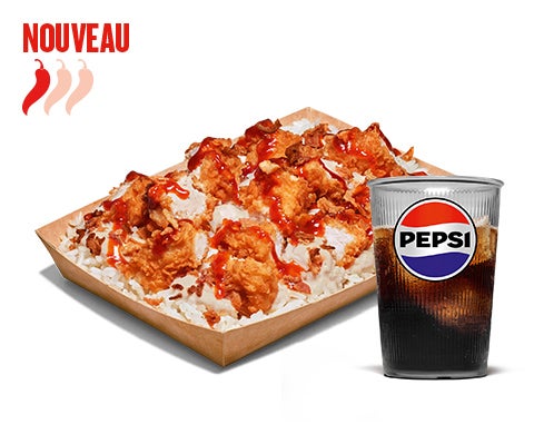Menu Crousty Tenders® Spicy