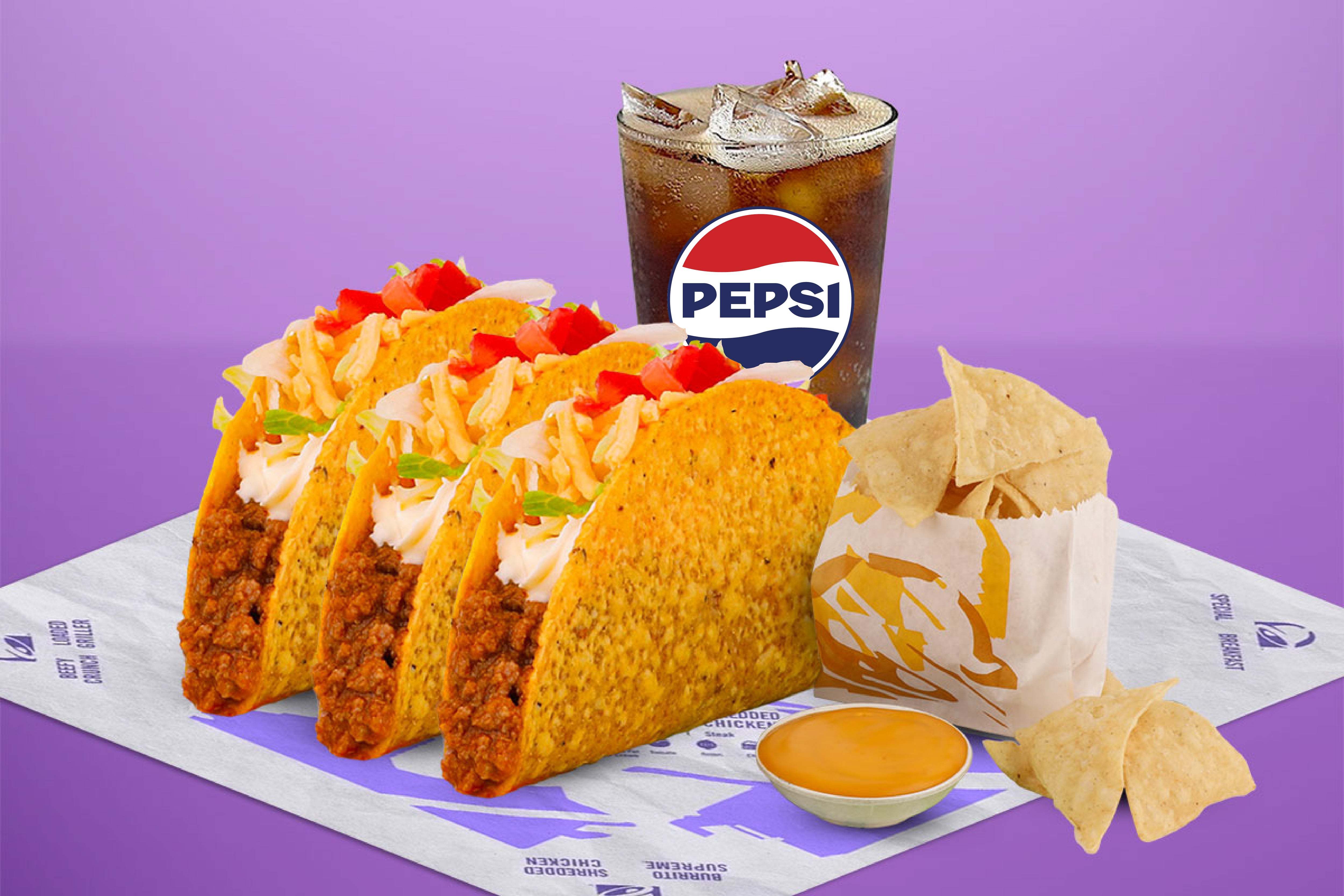 3 Crunchy Taco Supreme Meal