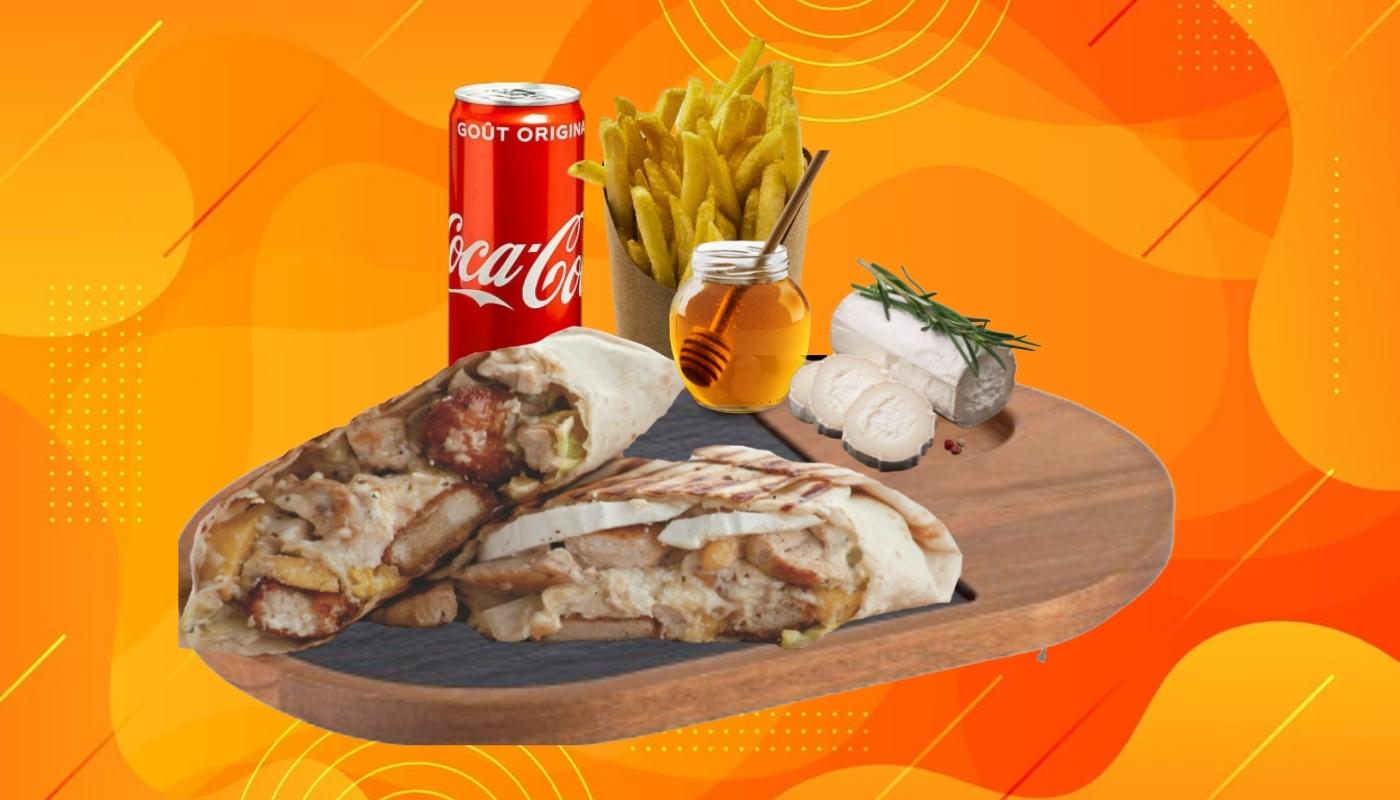 Menu Tacos Chèvre-Miel®�