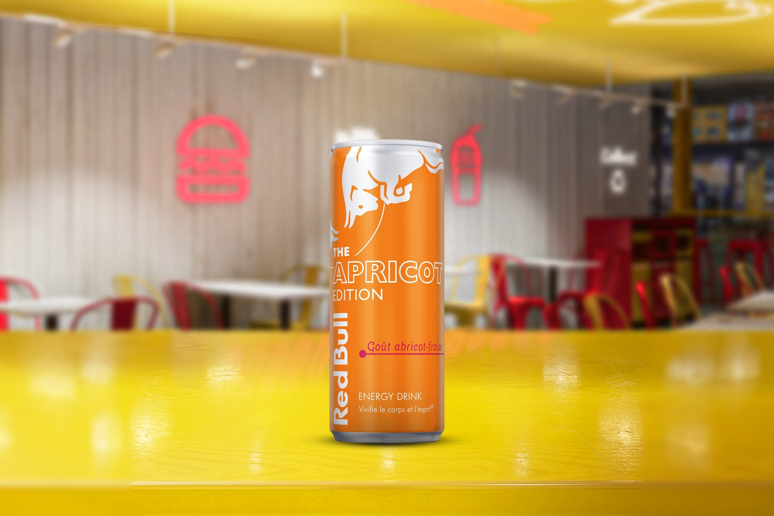 Red Bull Abricot Fraise 25cl