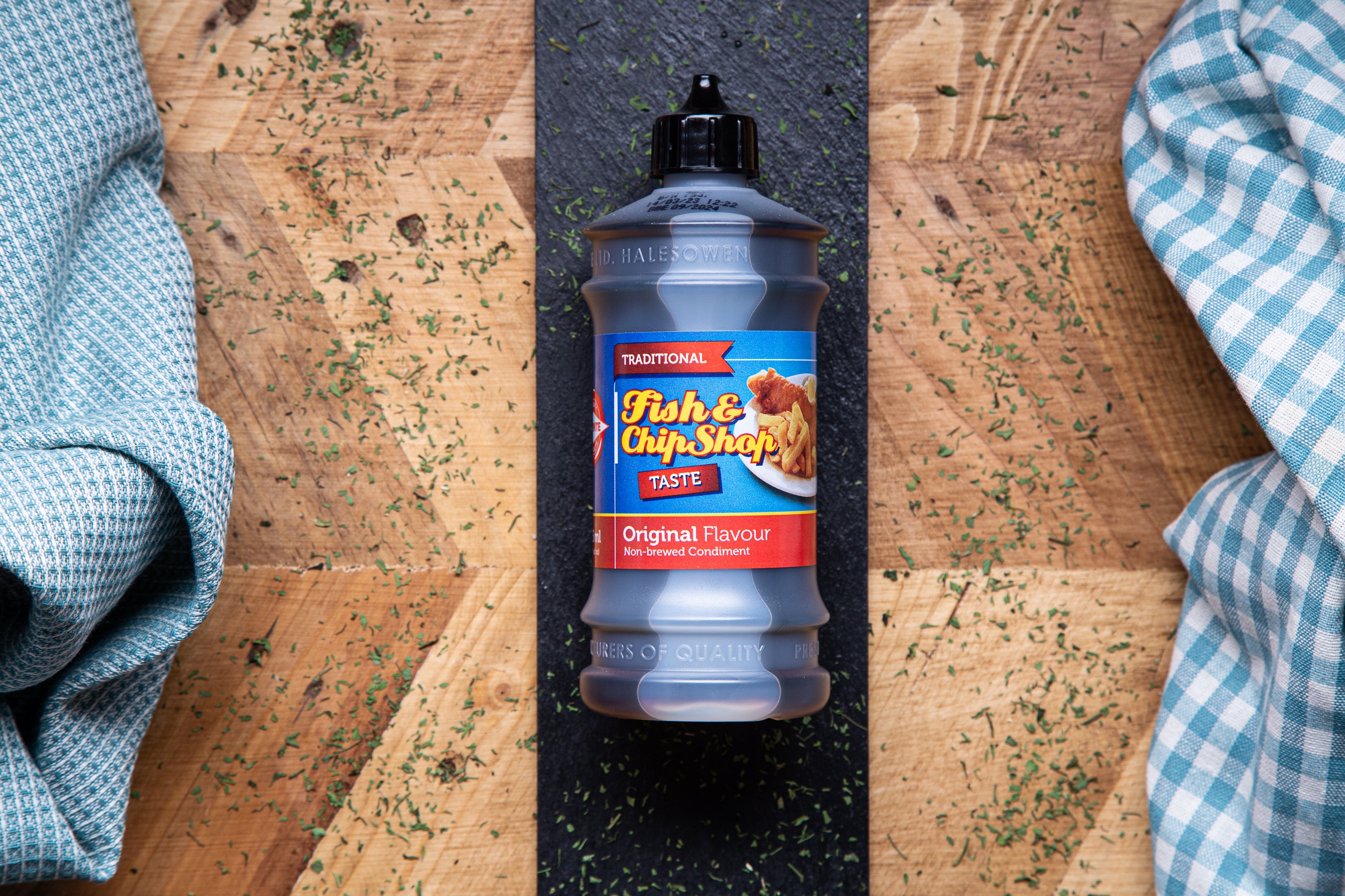 Real Chip Shop Taste Vinegar bottle