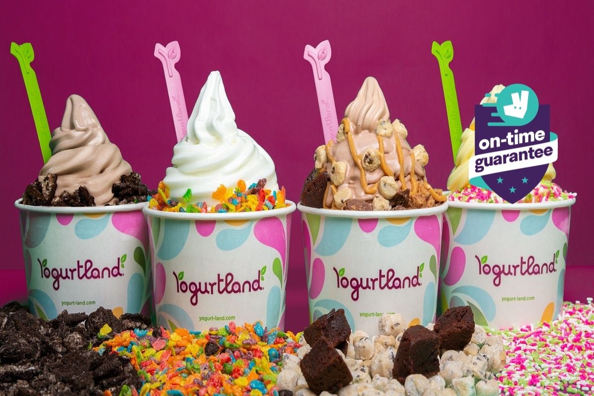 Yogurtland delivery from Meadows 8 Order with Deliveroo
