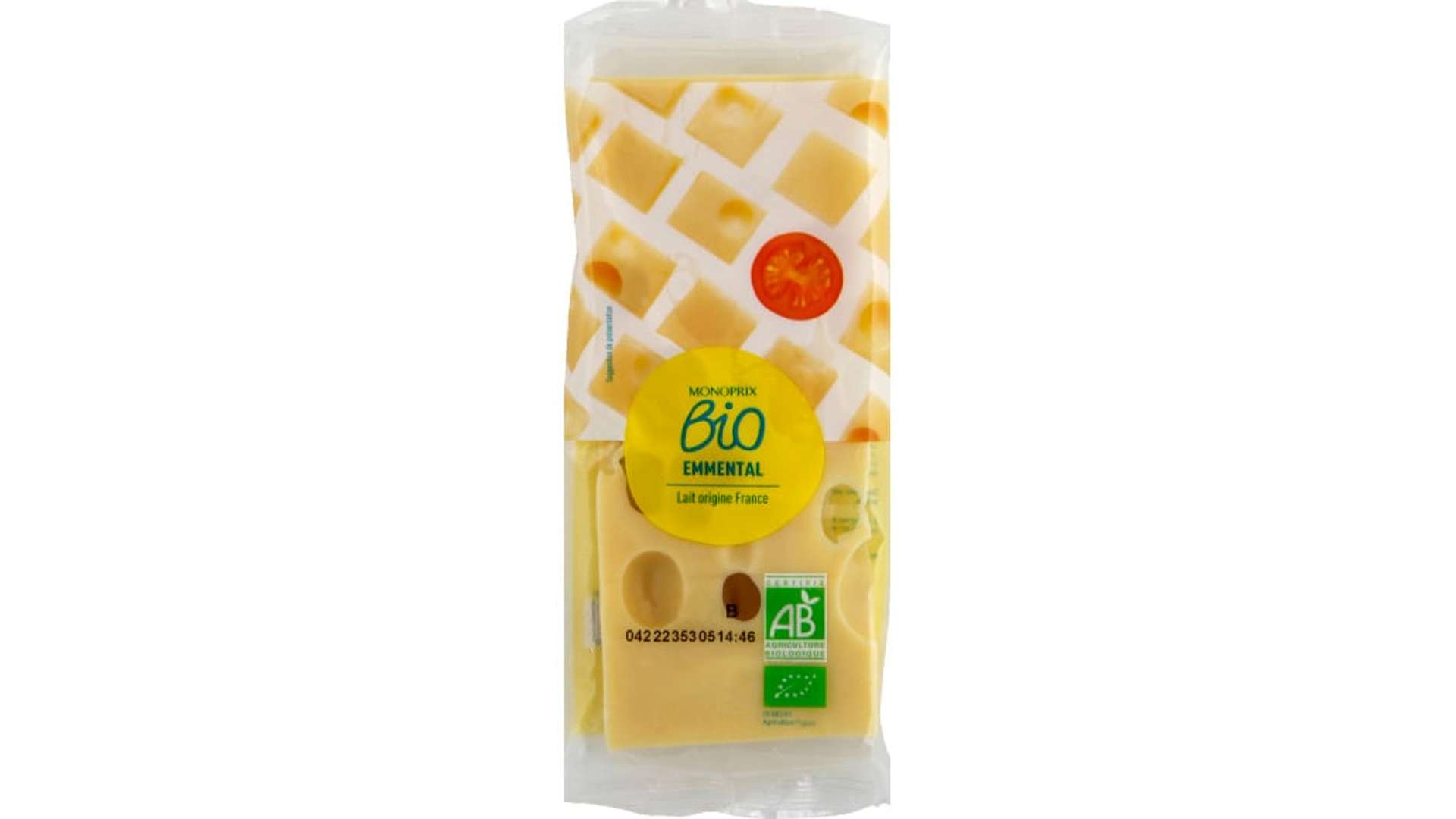 Monoprix Bio Emmental français bio Le sachet de 250 g