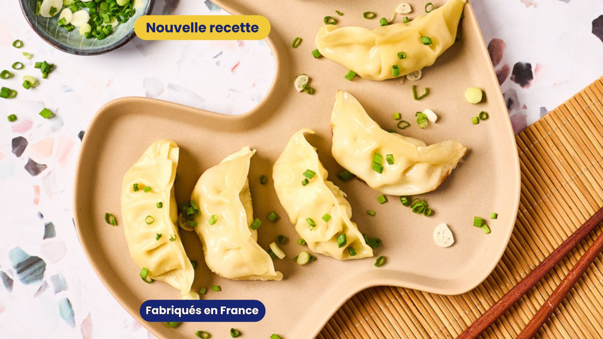 Gyozas au poulet 🥇