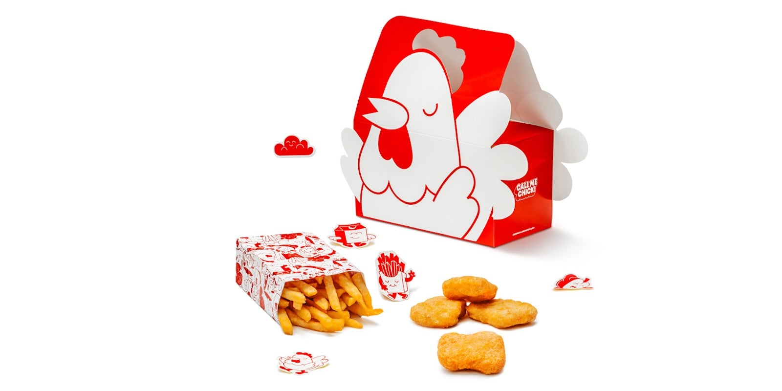 Chicken nuggets sandwich