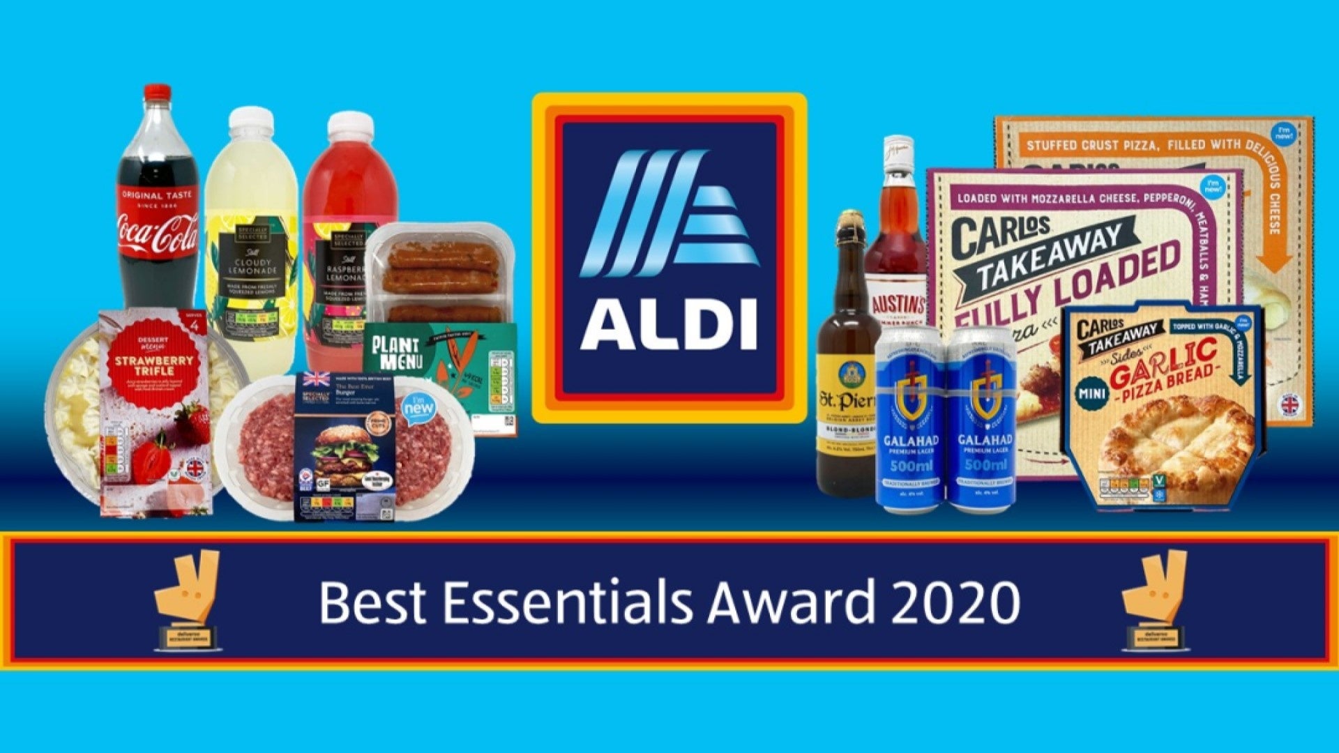 ALDI delivery from City South Order with Deliveroo