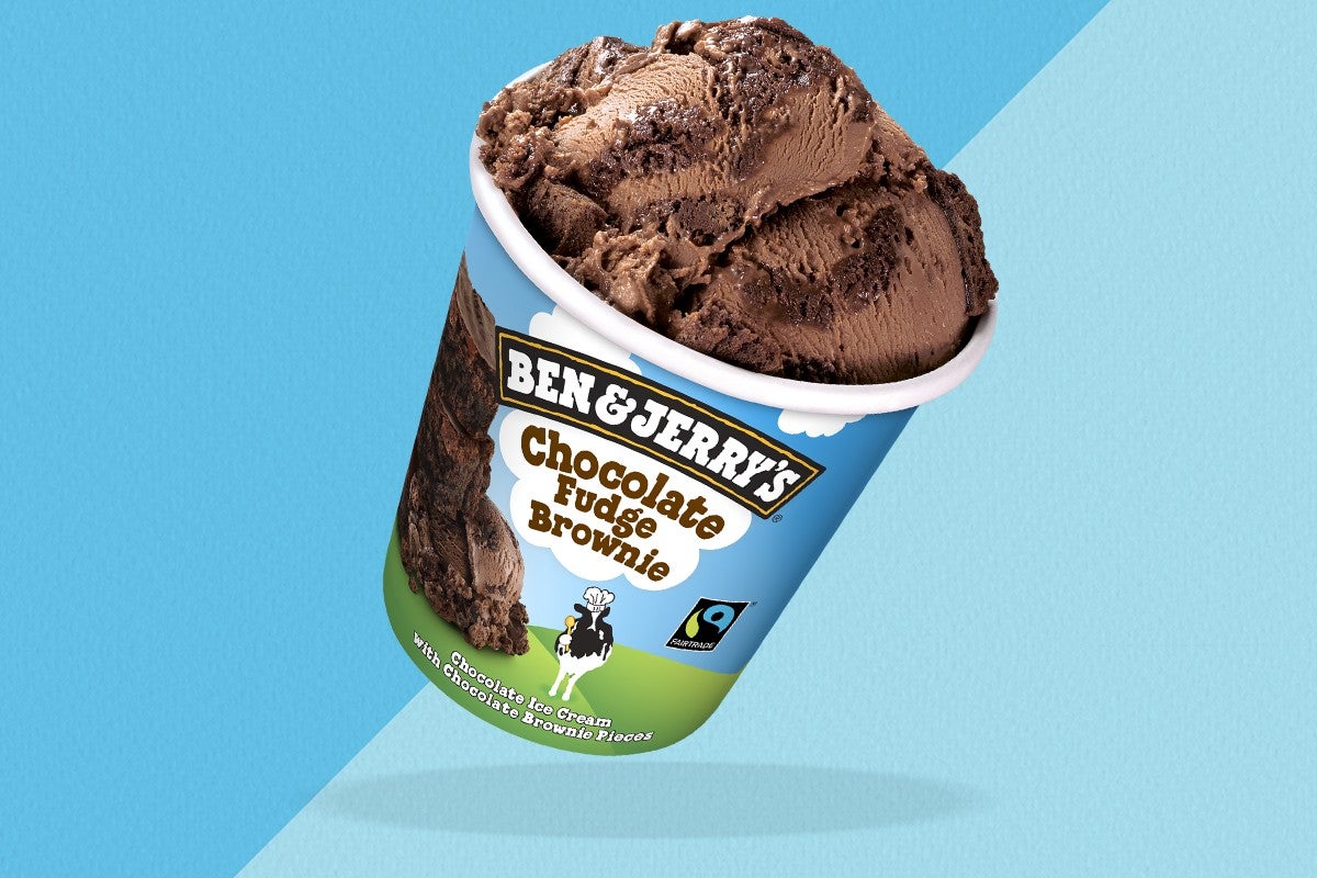 Ben & Jerry's Tub Chocolate Fudge Brownie (465ml)