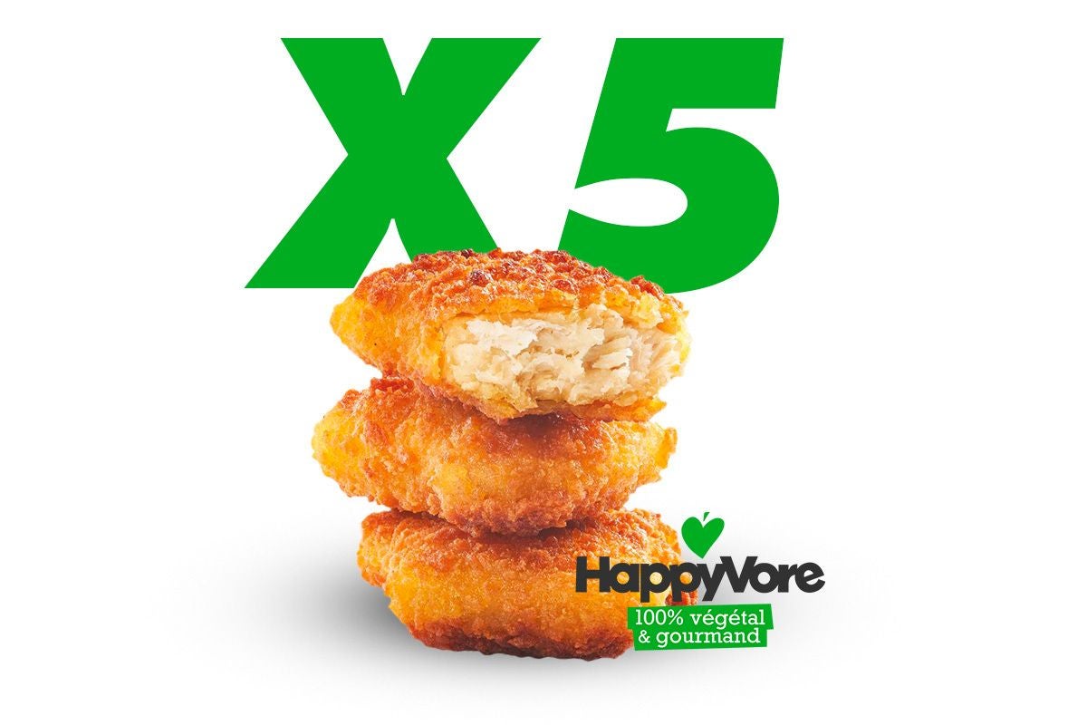 Nuggets Veggie Happyvore X5 🥬