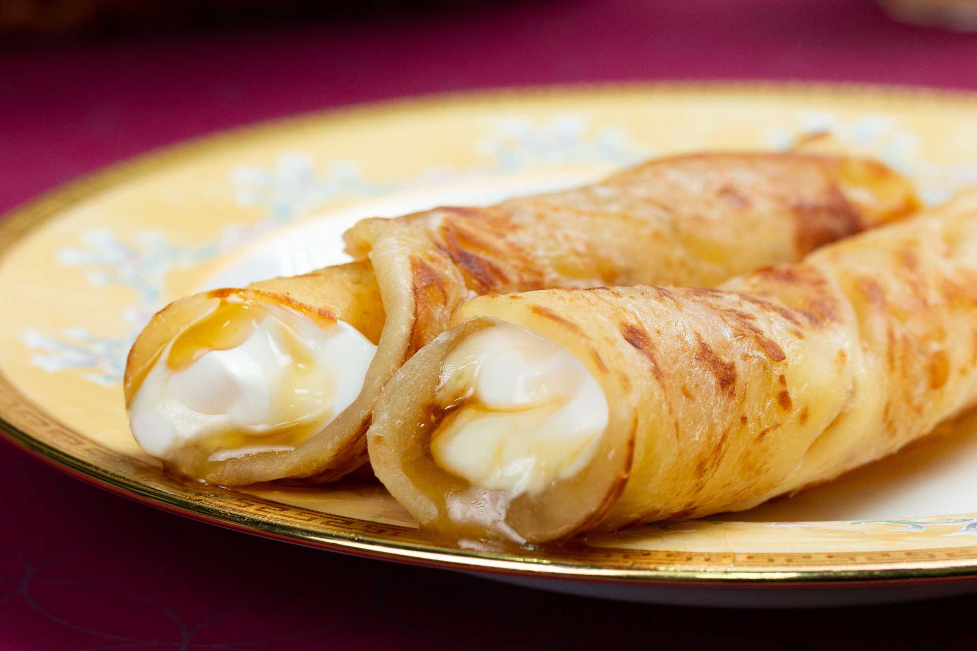 Gaimar With Honey Chapati