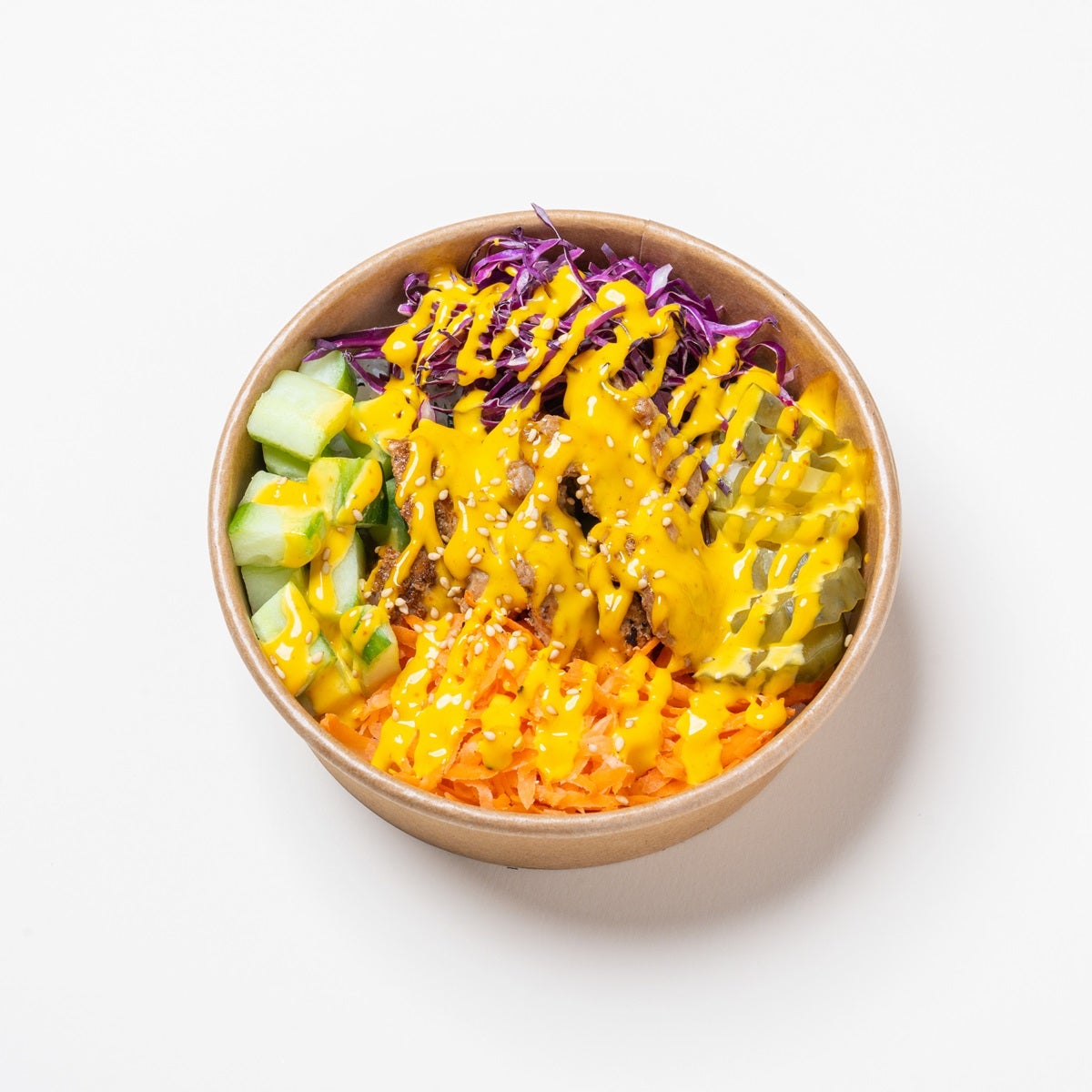 Chicken Teppan Poke Bowl