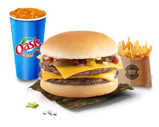 Menu Double Cheese