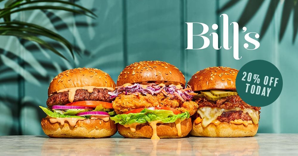 Delivery O2 Priority Soho Bill's - Soho delivery from Soho - Order with Deliveroo