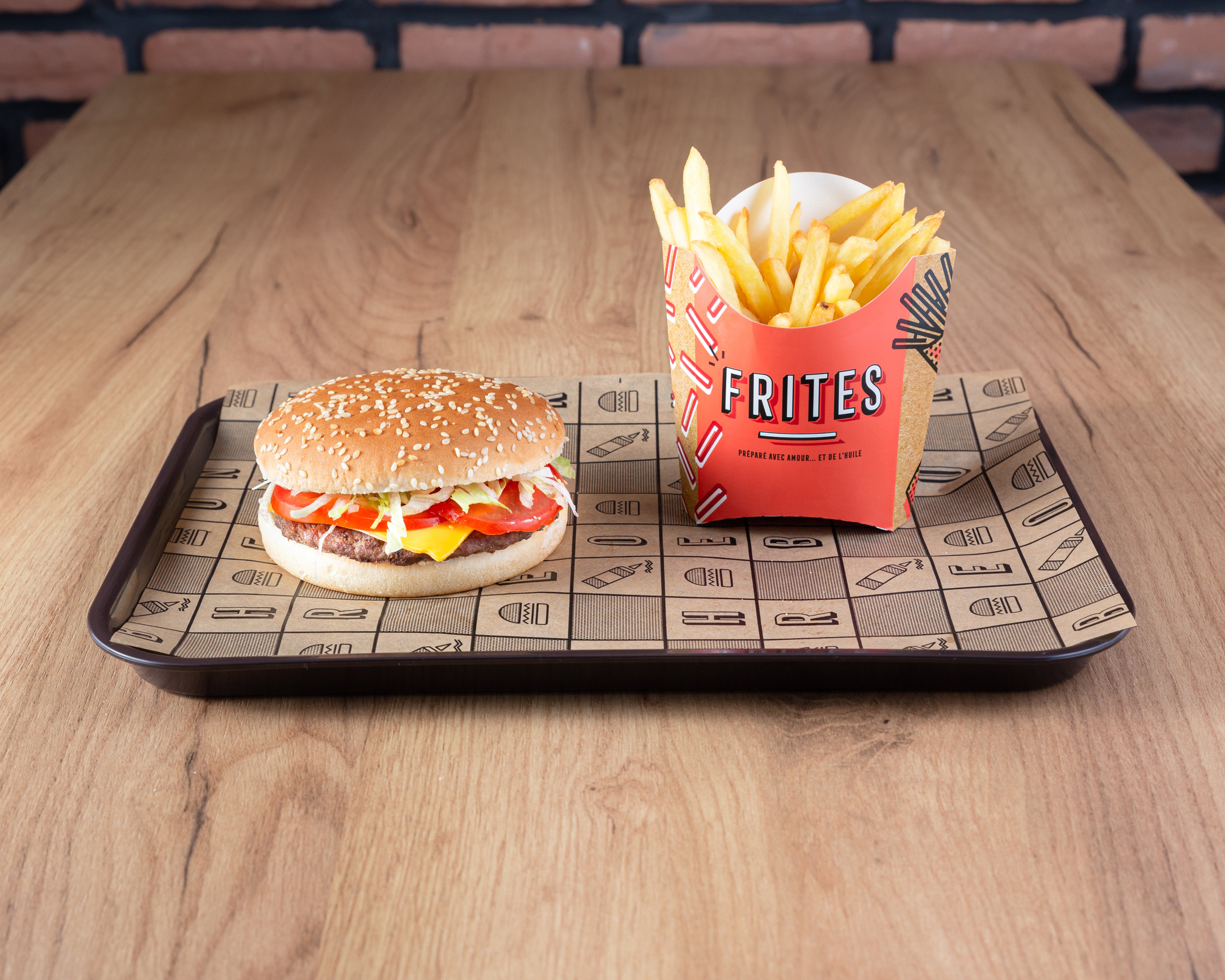 Menu B-luxe burger
