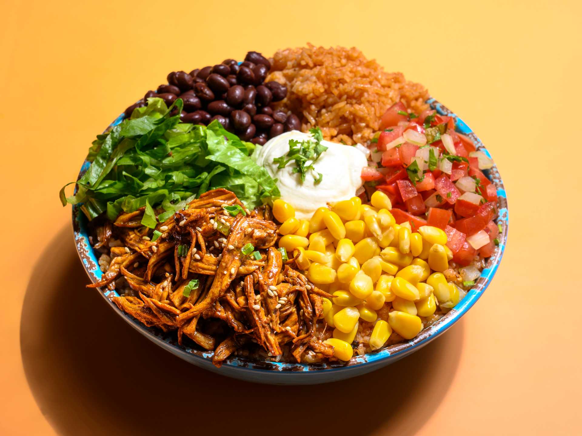 Asian Chicken Burrito Bowl