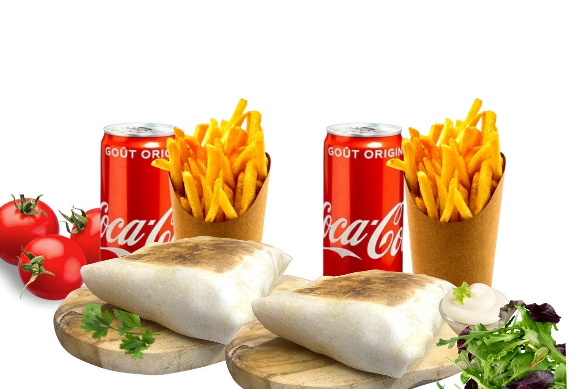 Formule duo 🌮 🌮 🍟 🍟🥤🥤