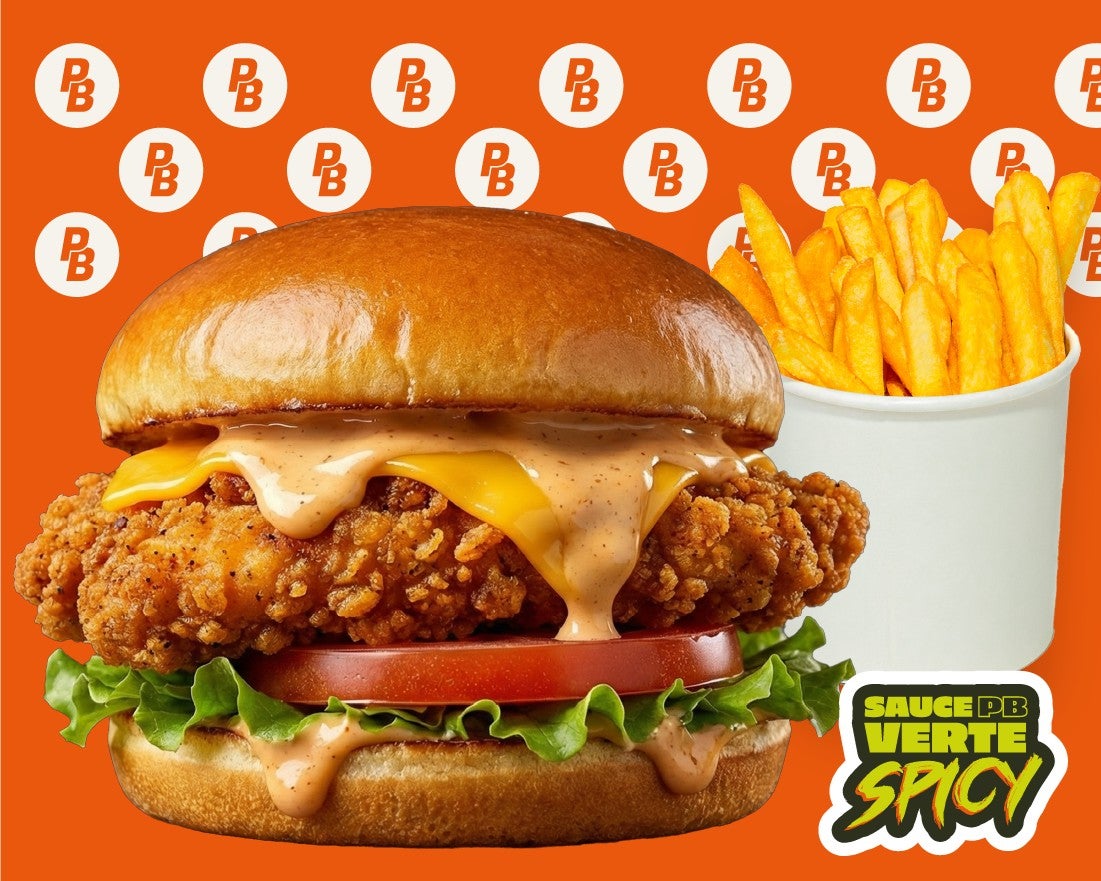 Crispy Original Spicy Burger.