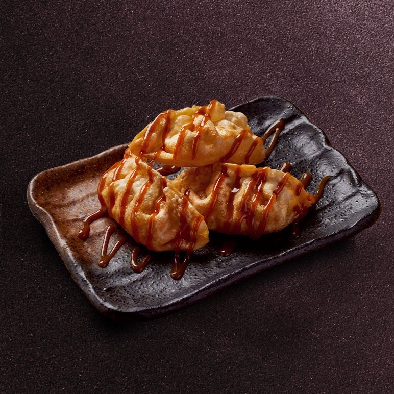 Gyozas pomme & dulce de leche - 3 pièces