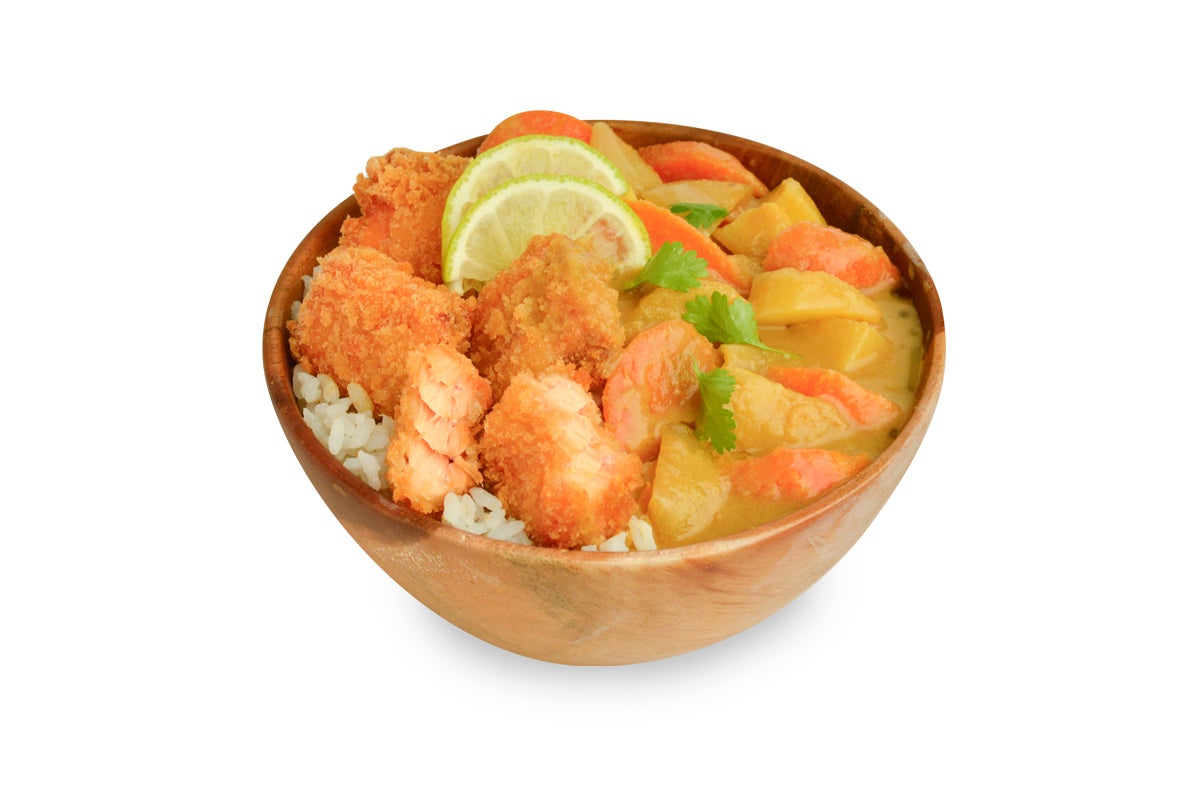 Curry japonais crousty saumon