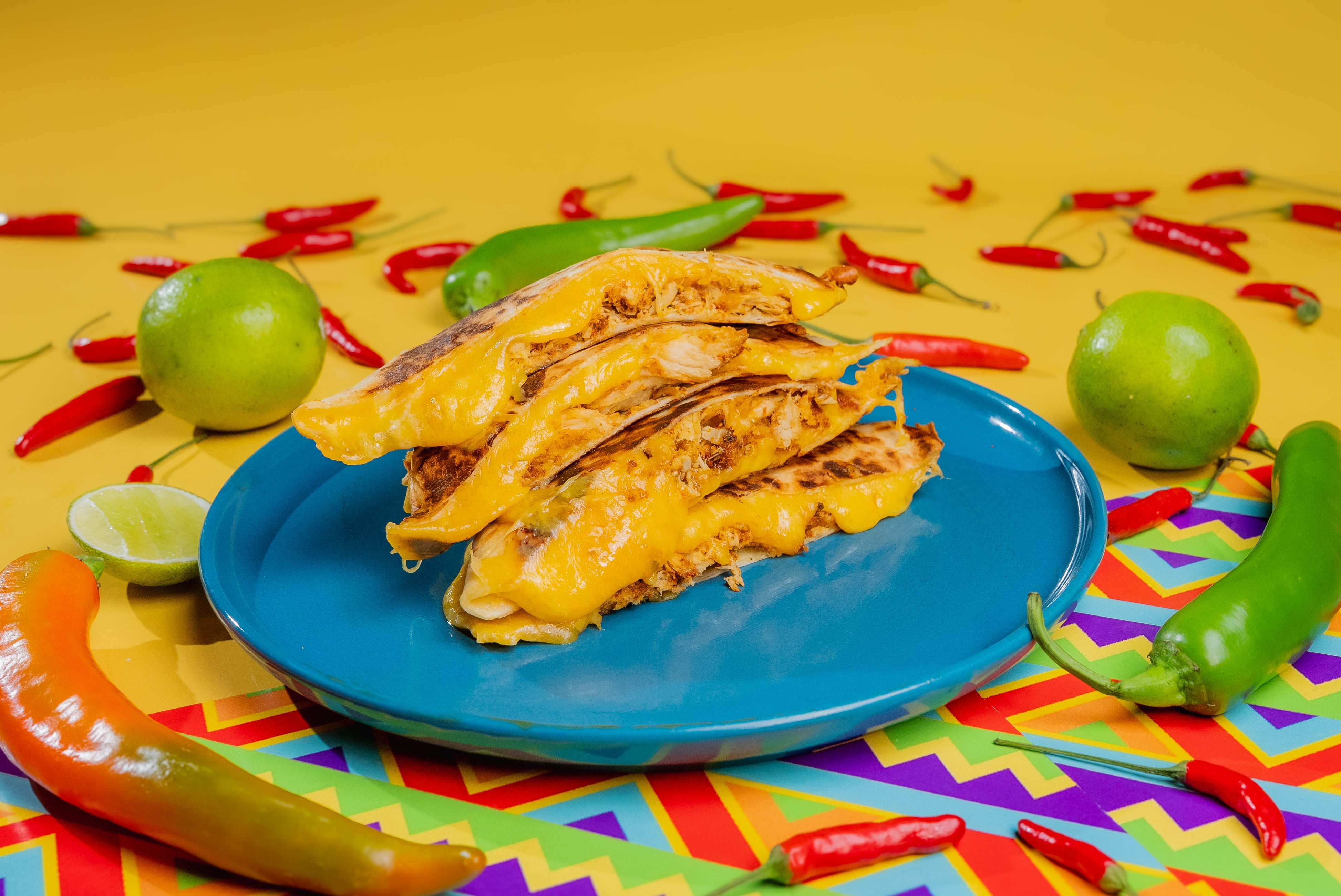 🌶️ Pollo Quesadillas