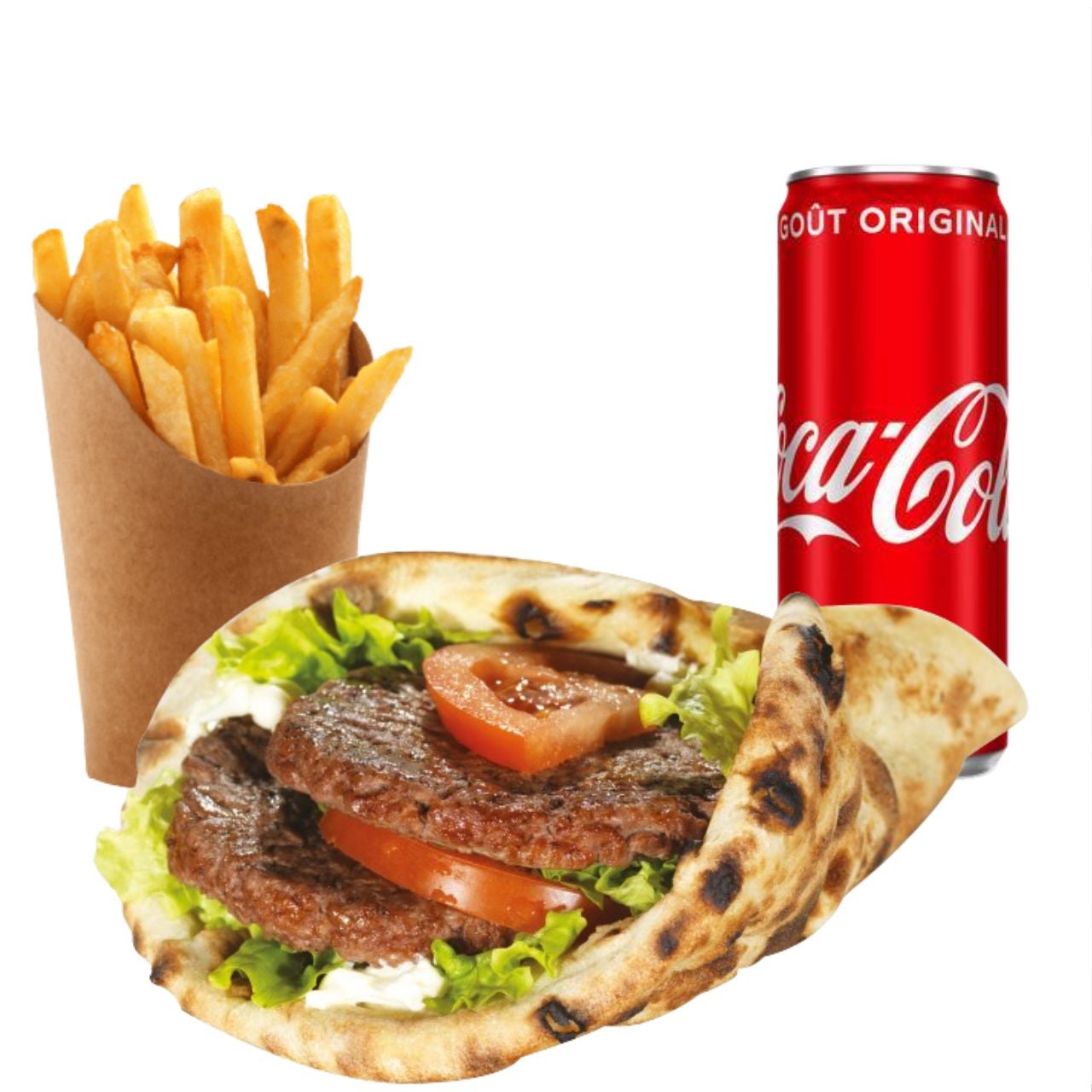 Menu Sandwich Cheese Naan (steak haché)