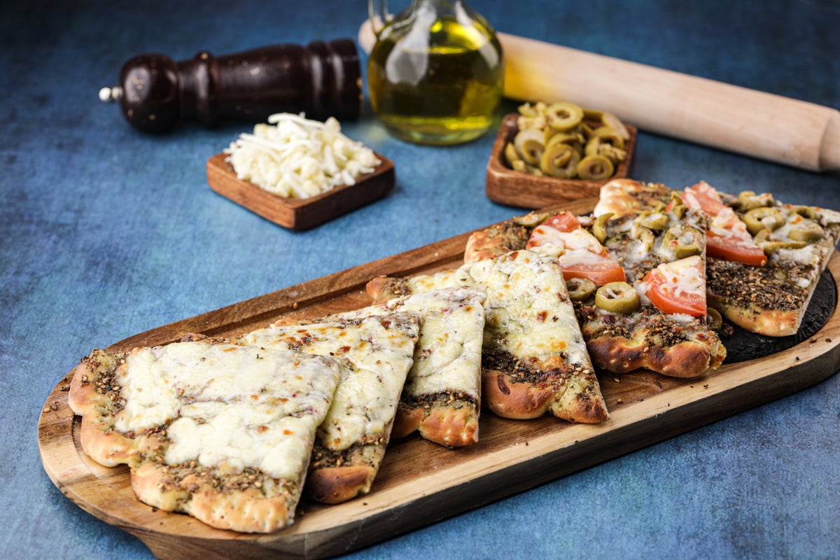 Zaatar with cheese