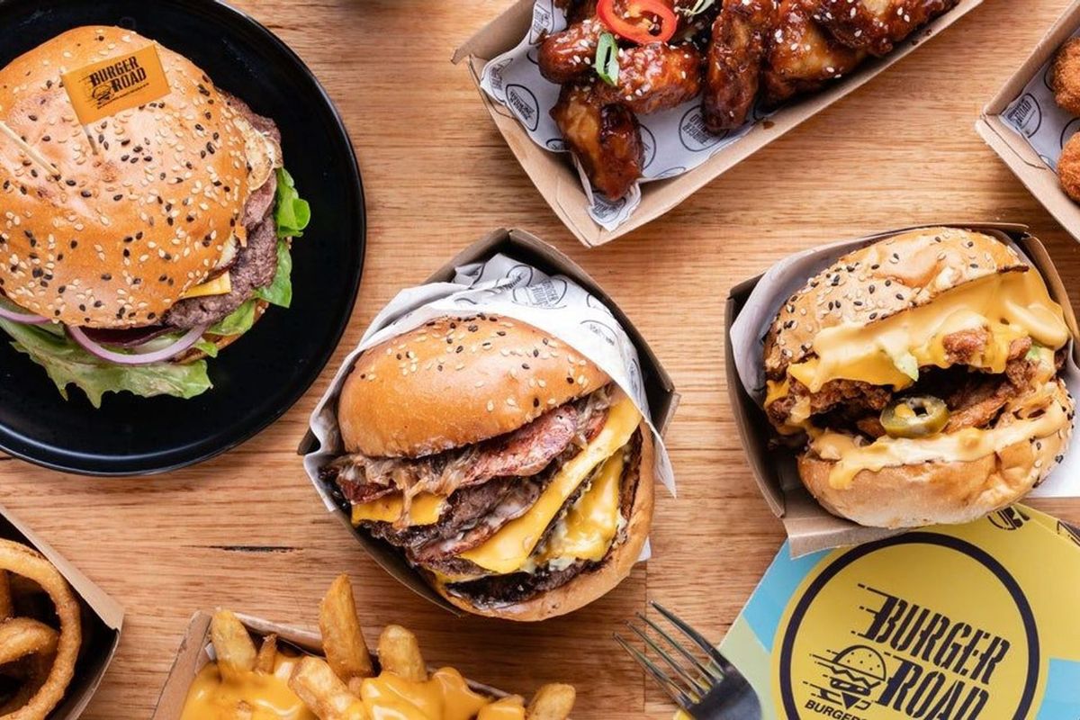 Burger Road delivery from Fairfield Order with Deliveroo