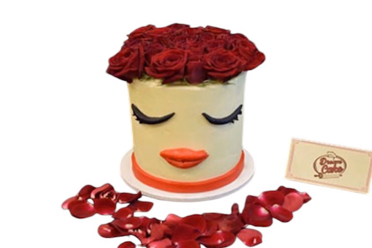 Lady shy cake
