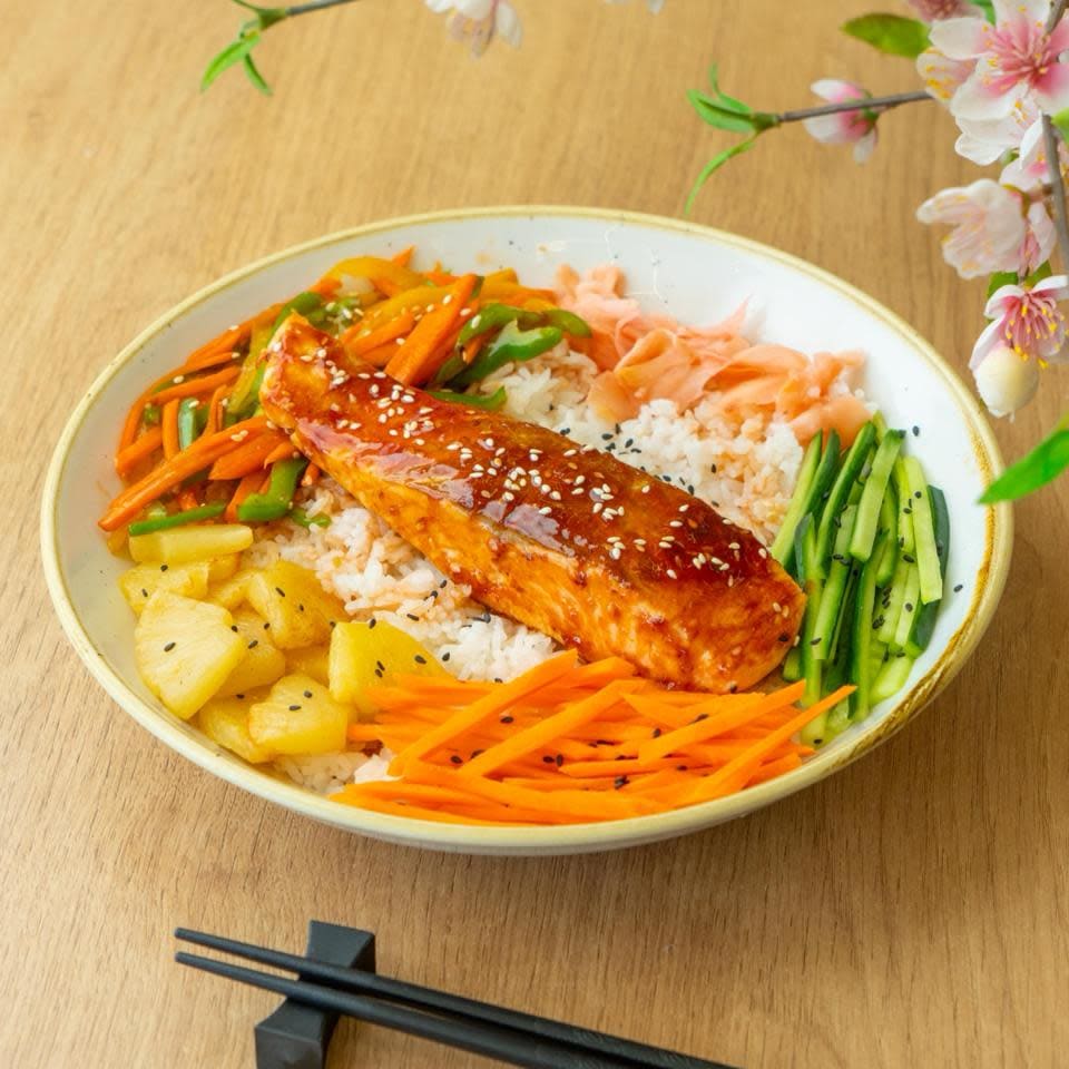 Honey Sesame Salmon