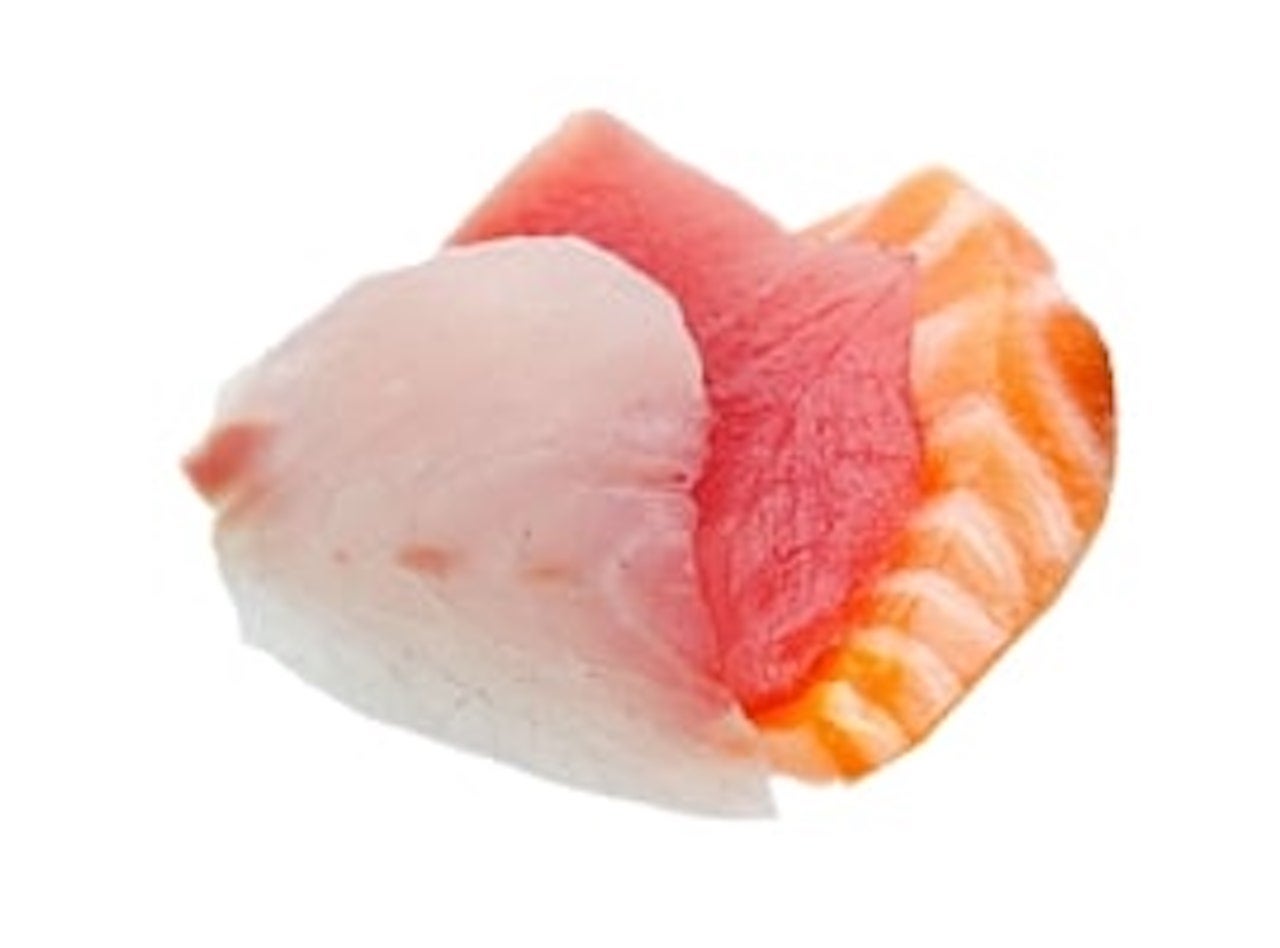 Sashimi assortiment poissons