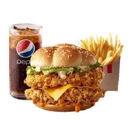 Mighty Zinger Meal Combo - Large