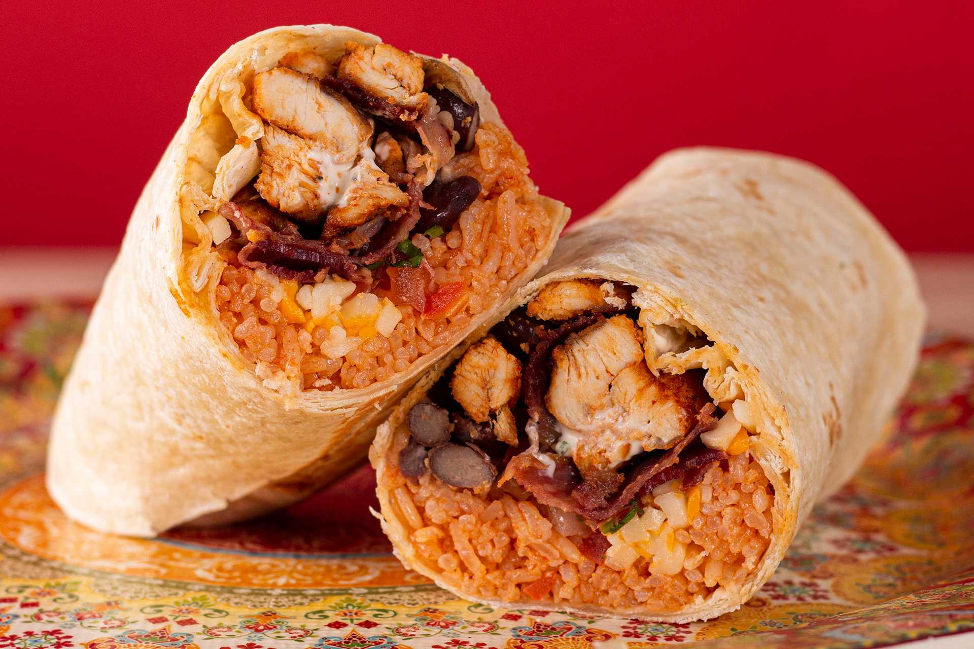 Chicken & Bacon Burrito