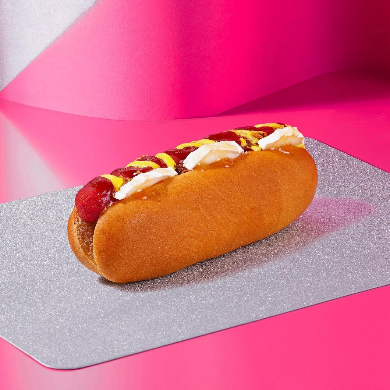 Chèvre-Miel hot dog 🍯