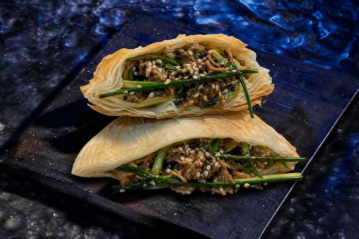 Crispy Shiitake Pocket