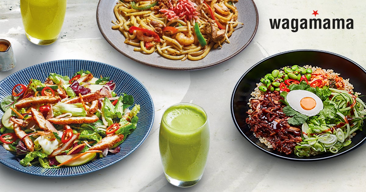 Wagamama - Canary Wharf delivery from Canary Wharf - Order with Deliveroo