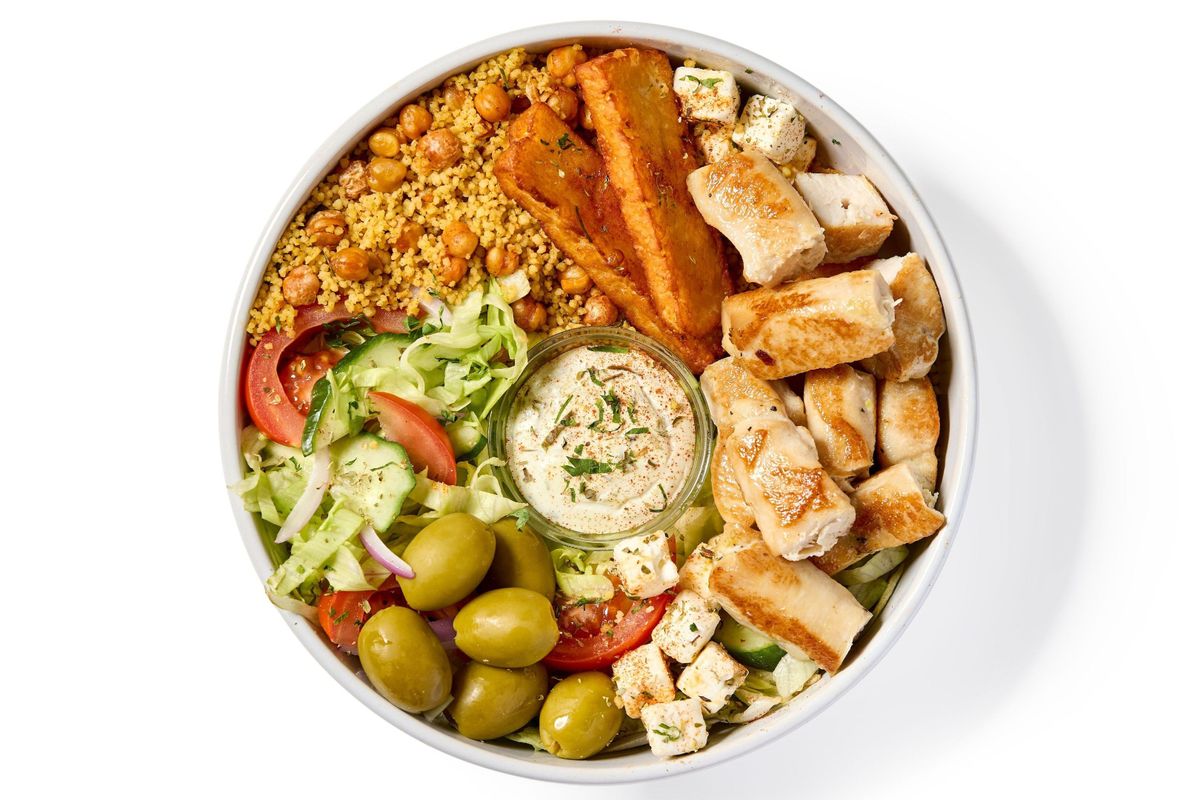 Chicken Souvlaki Bowl