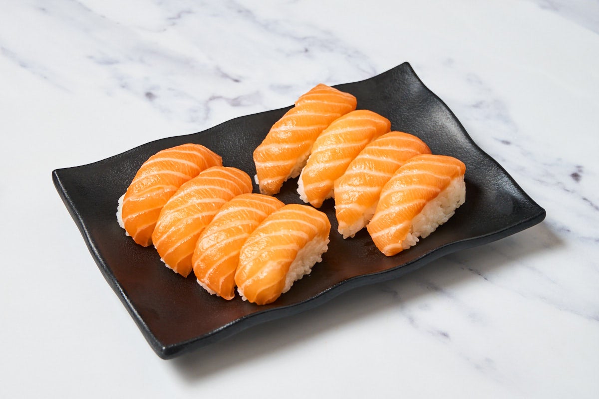 Salmon red 8 pièces