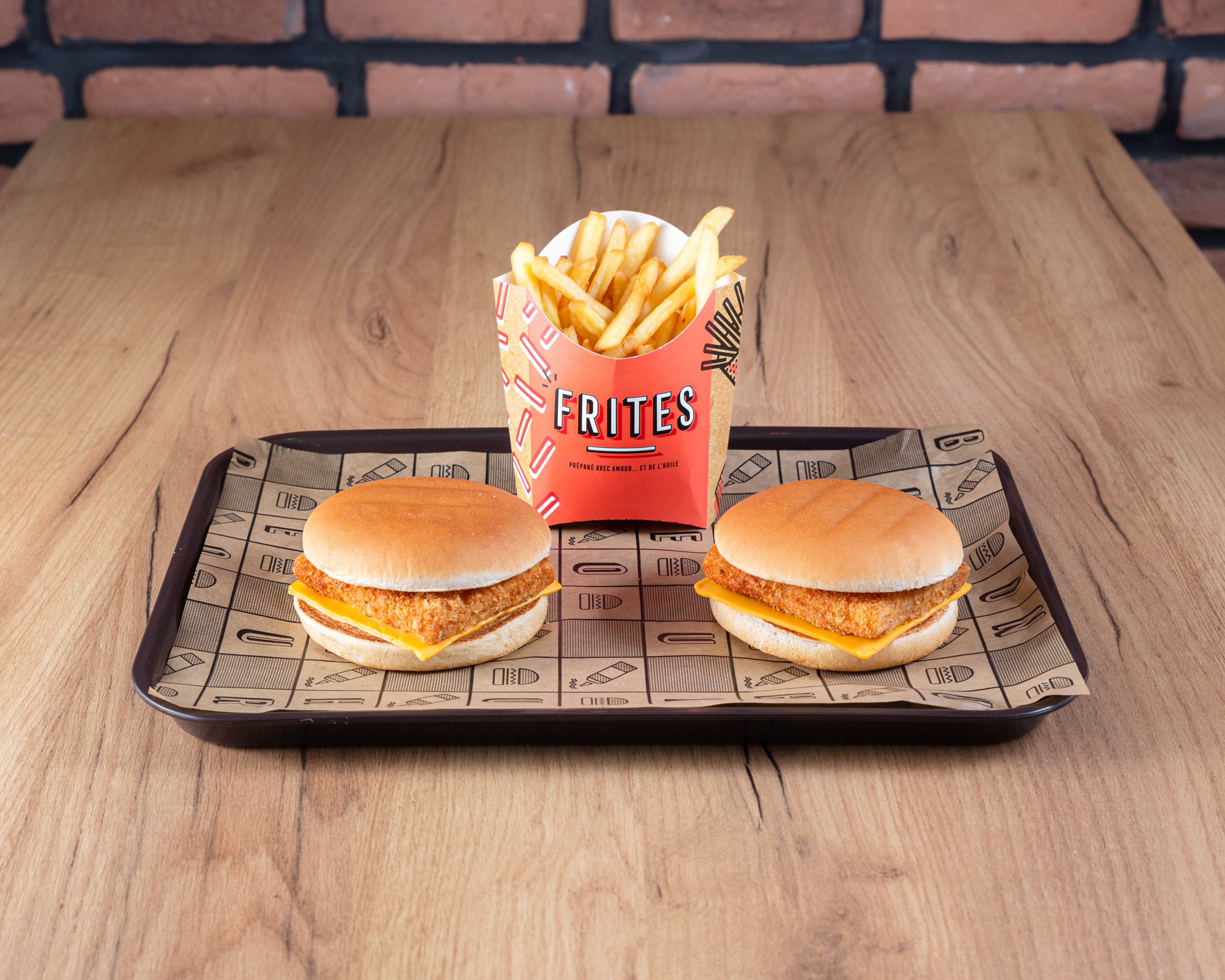 Menu B-12 burger